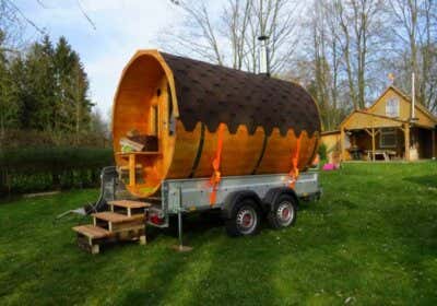 Mobile Fass-Sauna für jeden Wunschort: So gelingt der Aufbau