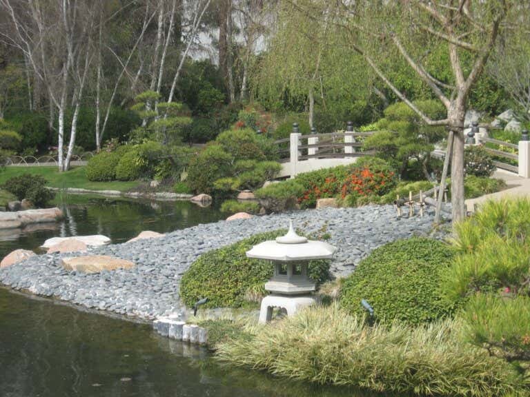 Japanischer Garten mit Brücke GartenHaus Magazin