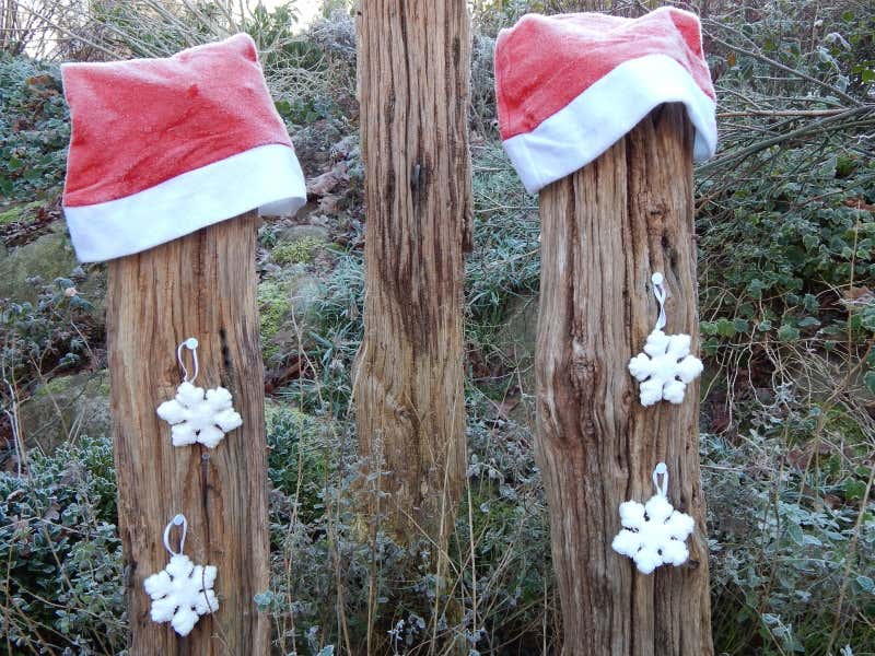 Weihnachtsdeko selber machen Ideen für Ihren Garten