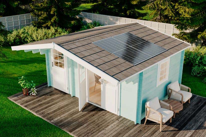 Solaranlage für's Gartenhaus: Lohnt sich nachhaltiges Heizen?