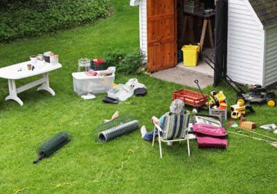 Ordnung im Garten schaffen - Gartengeräte und Geräteschuppen