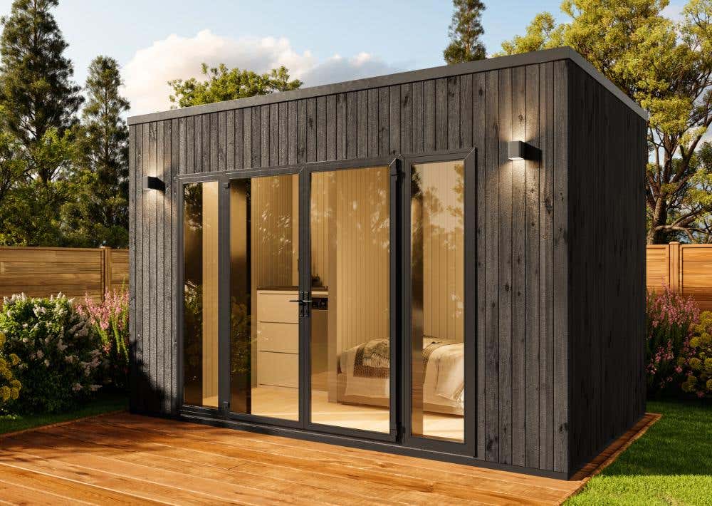 Alpholz Tiny House Black S