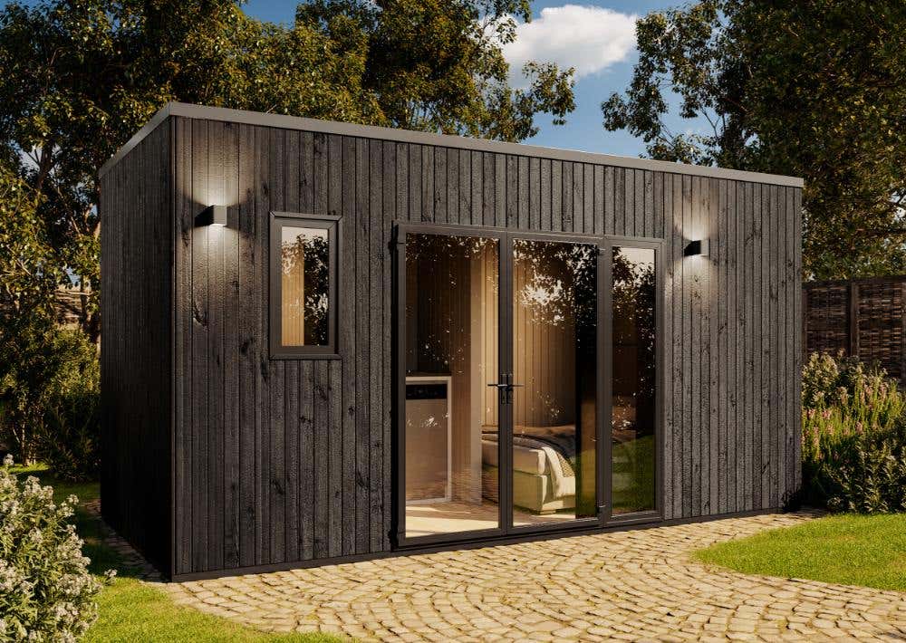 Alpholz Tiny House Black M