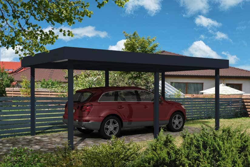 Pente du toit de carport : quelle pente est optimale pour un toit de  carport ?